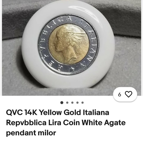 14kt Coin Pendant!! Beautiful piece - worn few times! - Picture 7 of 9